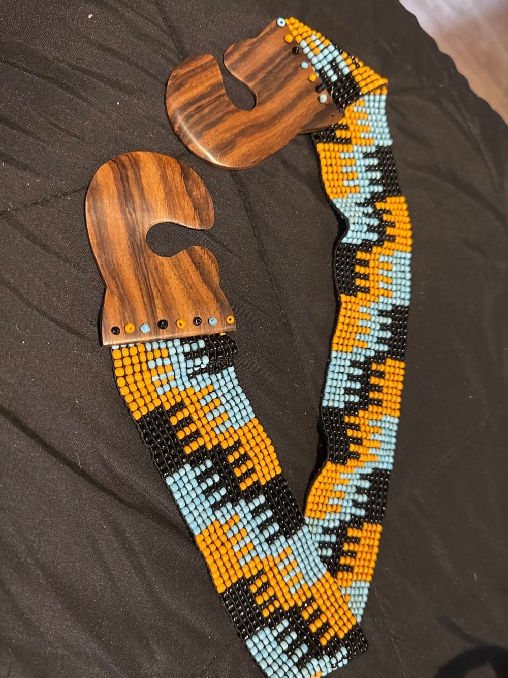 Beaded belt